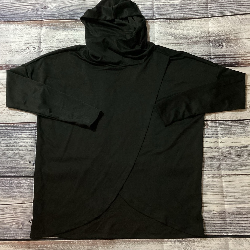 cable & gauge studio black pullover hoodie NWOT - Picture 5 of 9